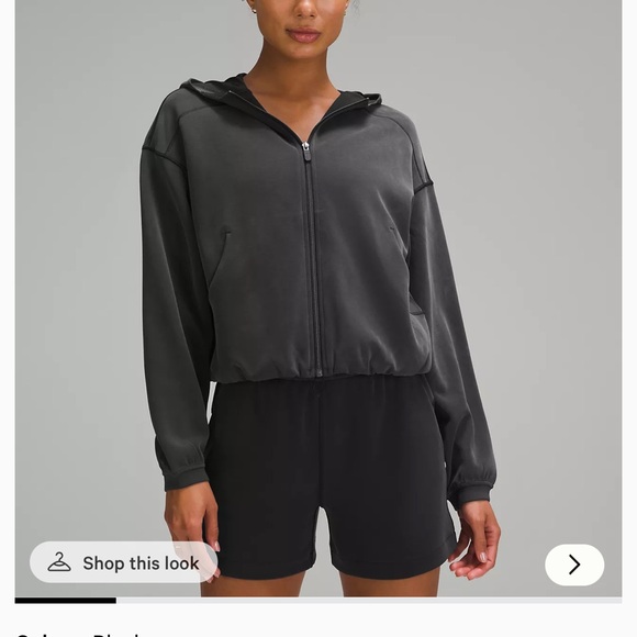 Lululemon Softstreme full zip hoodie Blue Zip-Up Hoodie - Picture 6 of 10